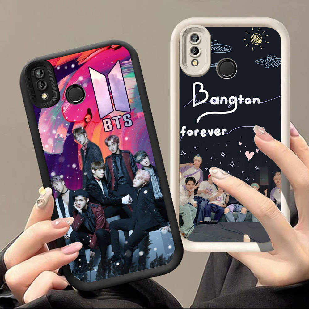 HK-61 BTS Boy Luxury shockproof Casing untuk VIVO Y91C Y91 Y91i Y66 Y95 V9 Y93 Y81 Y81S