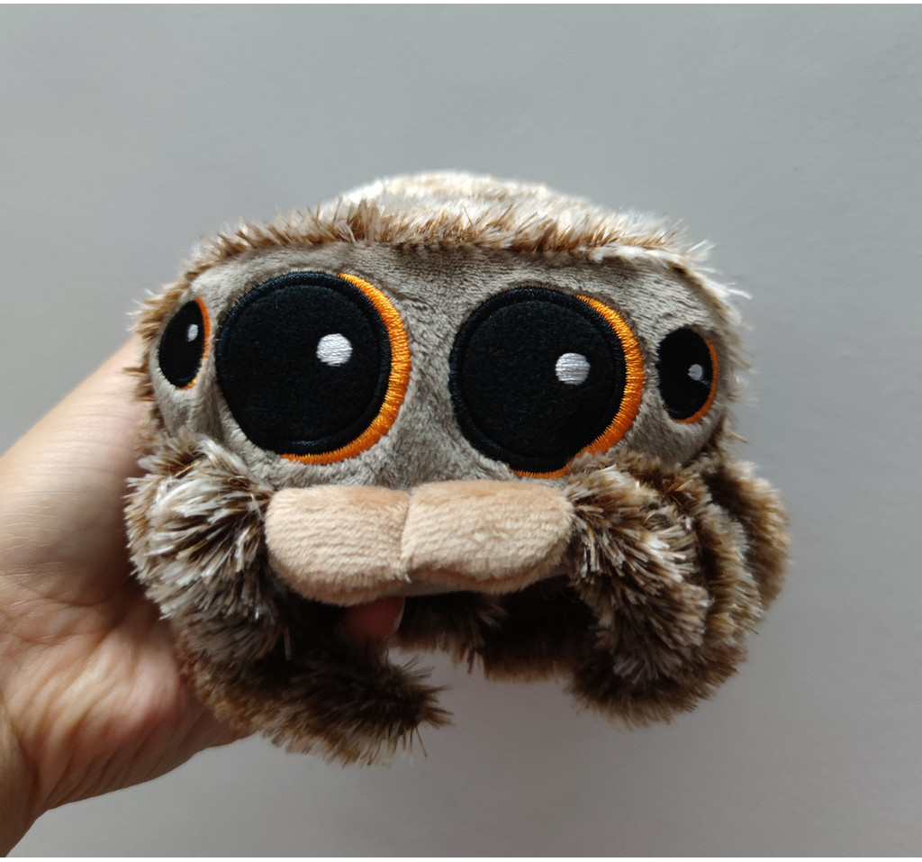 Boneka Anak Lucu Lucas Spider Plush Toy Ragdoll Doll, Realistic Photography  Import