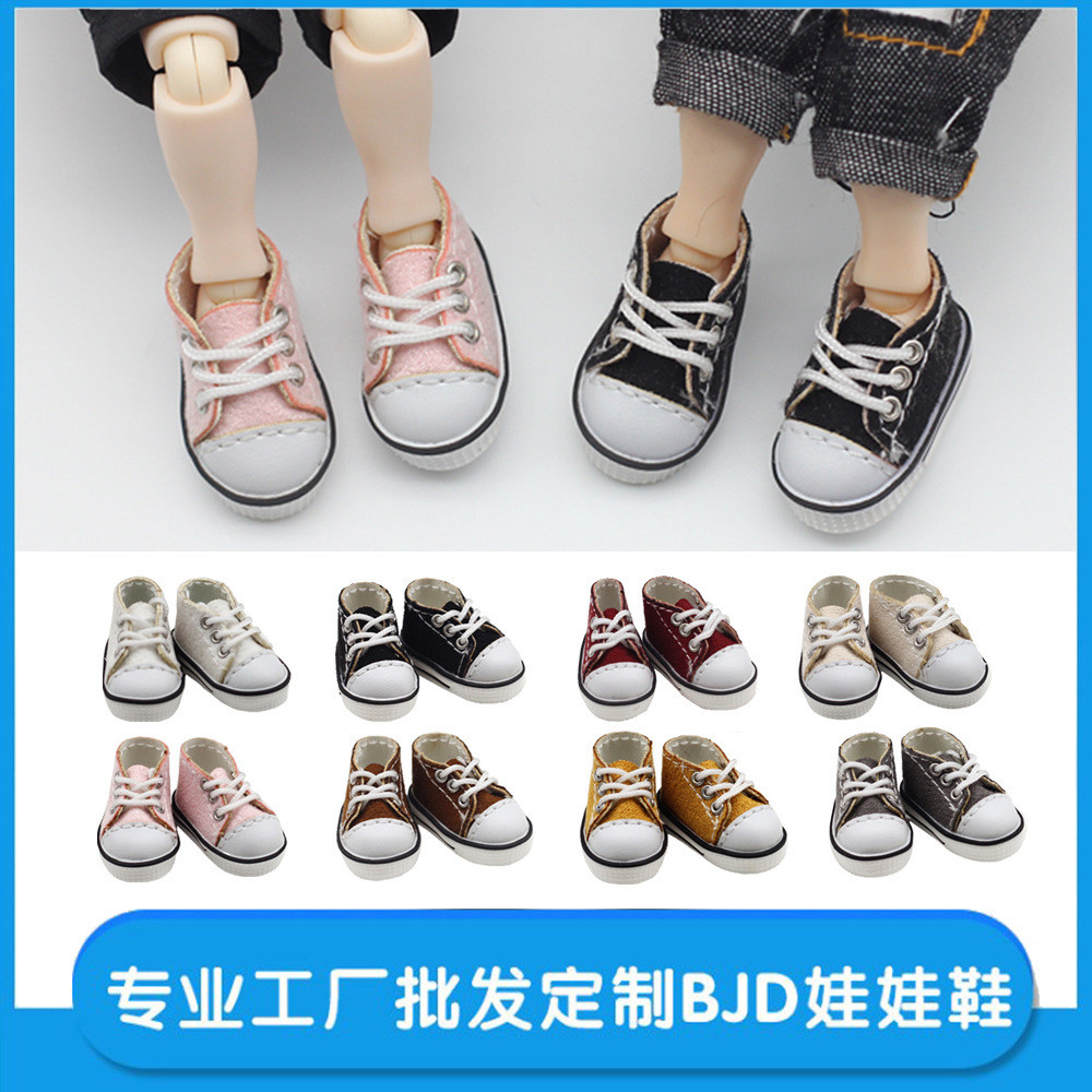 Boneka  Baru ob11 12 menit BJD merangkul babi boneka molly sederhana santai lucu sepatu kanvas olahr