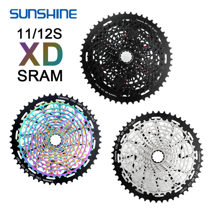 Sproket Gear Freewheel Cassette  Rihui Mountain Bicycle Flywheel XD11 12 Speed 9-50T Ultra Light Int