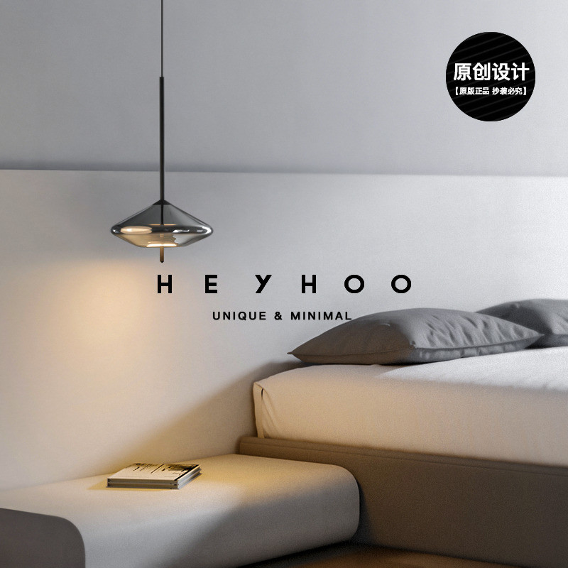 Kamar tidur Italia pending ruang tamu modern minimalis desainer fashion tinggi cahaya dan lampu kaca