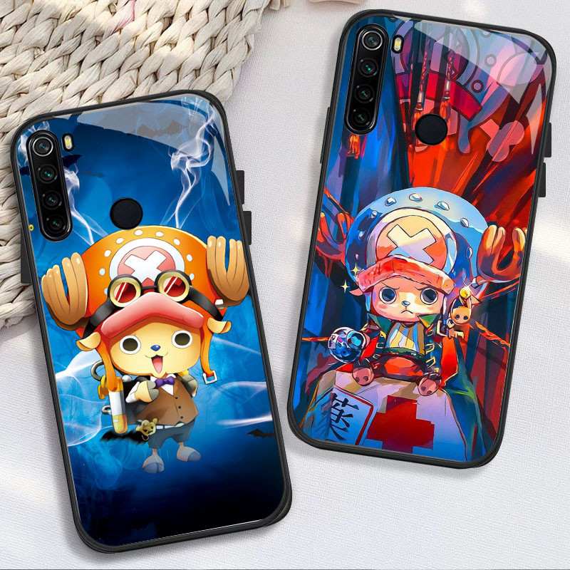 HK-109 One Piece Chooper HD Glass Casing untuk Xiaomi Redmi 8 8A 9  Note 8 10 Pro Lite