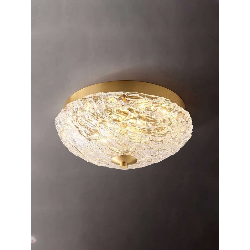 Gaya Amerika minimalis kamar tidur pedesaan ringan gaya Perancis mewah semua tembaga indah air rippl