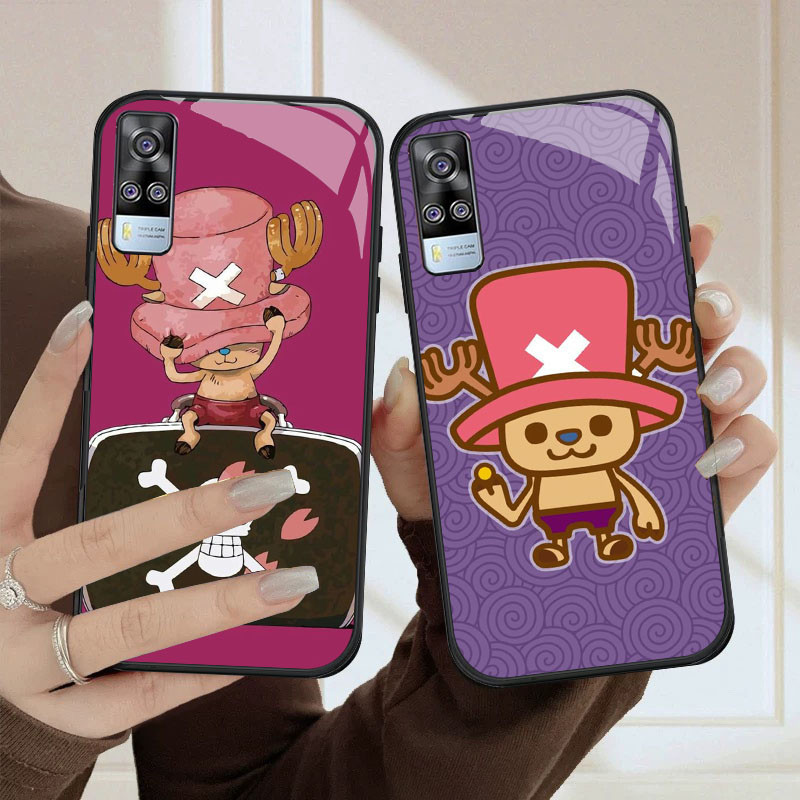 HK-109 One Piece Chooper HD Glass Casing untuk VIVO Y51 V21E Y31 Y52 V21S V21 V20 Y53S