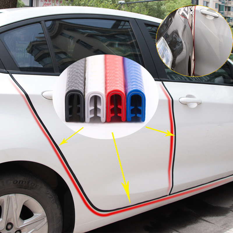 Aksesories Exterior Variasi Mobil  Bar tabrakan pintu segel lengkap mobil dekorasi U-bar anti goresa