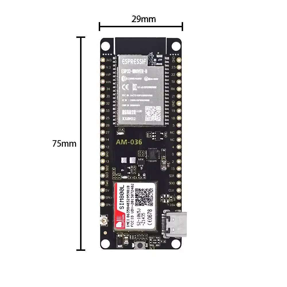 T-Call TTGO V1.4ESP32WIFI modul Bluetooth nirkabel kartu SIM SIM800H menggantikan SIM800L