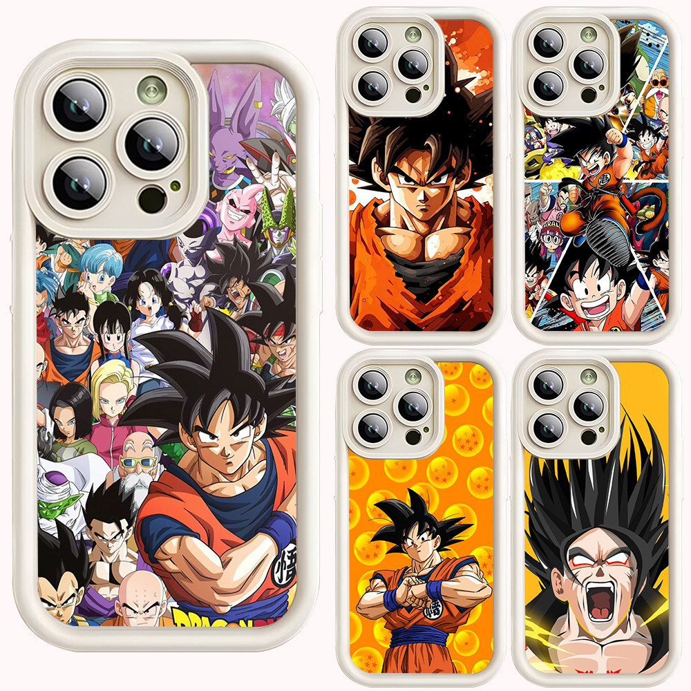 L-90 Dragon Ball Z Putih Casing Untuk VIVO Z1 Pro Y81 Y81S Y95 Y93 Y91 Y91C Y28S Y28 2024 Y22 Y22S Y