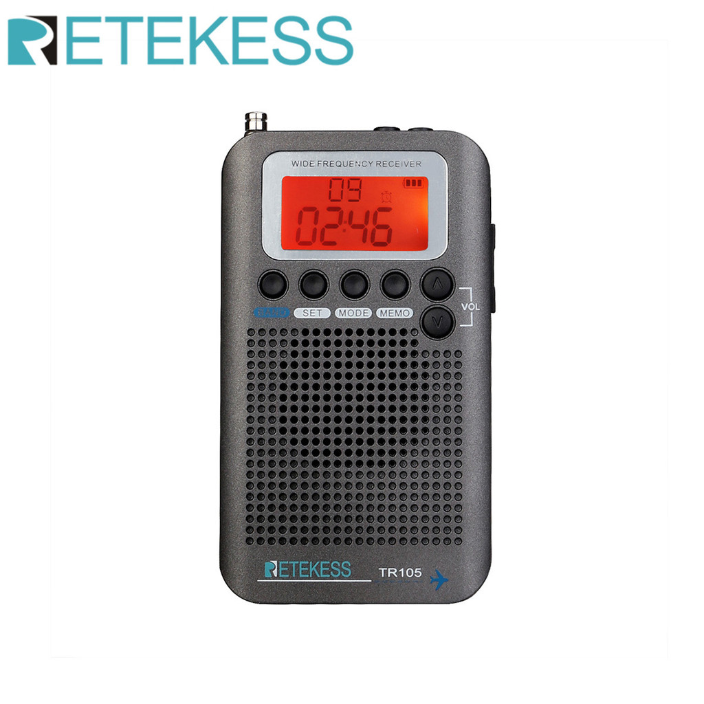 Retekess TR105 Radio Portable AM FM SW CB Air VHF