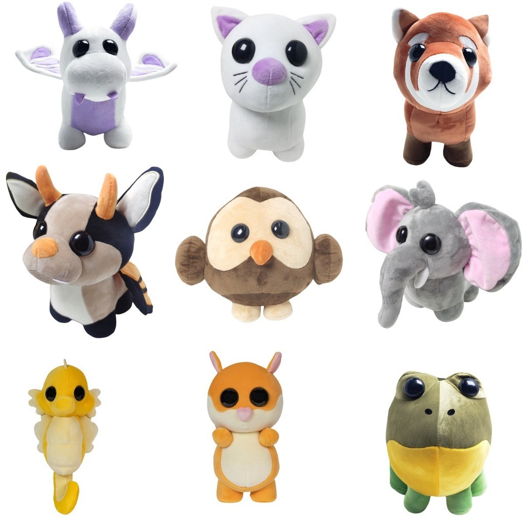 Boneka  Baru ADOPT ME Pet Plush Toy Animal Owl Doll  Import