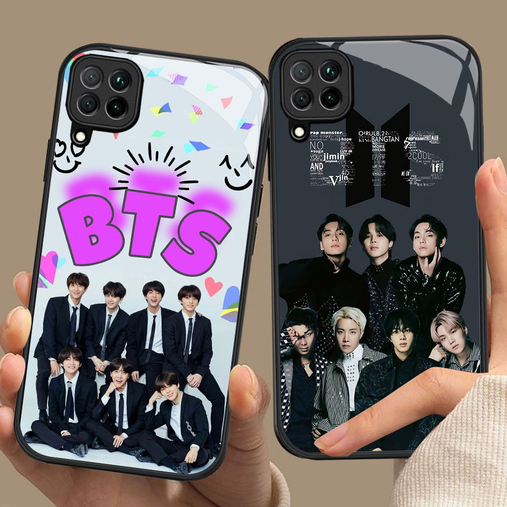 HK-55 Bangtan forever BTS HD Glass Casing untuk Samsung A12 M32 M12 A22 5G