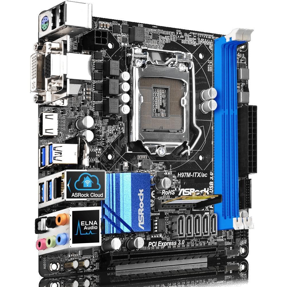 ASRO/ASRock Teknologi Z97E-ITX/Motor AC Z97M TIX B85M H87E ITX