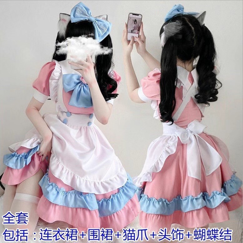 Baju Kosplay Cosplayer Anime 2024  Servis anime Anime Gadis Lolita Kostum  Import