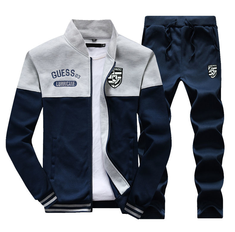 Setelan Baju Olahraga Pria Kasual Sport Trendi  2023 Musim gugur Comfort Kasual Casual Pants Sweater