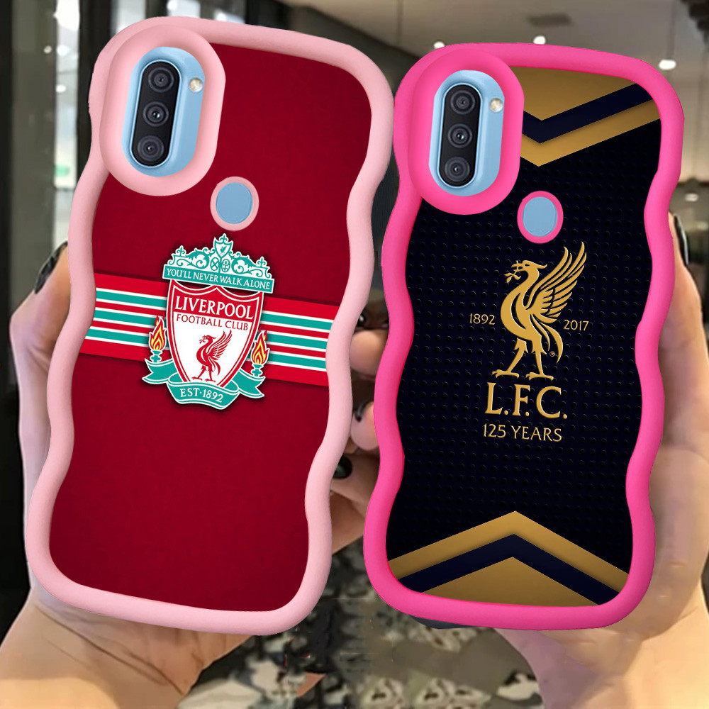 Z-50 liverpool fc Merah Hitam Pink Casing untuk Samsung Galaxy A20 M10S M20S A10S A21S M01S