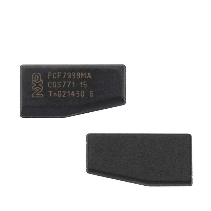 Mobil Kunci Kosong PCF7939MA (TP39) Karbon 4A Hitag AES Transponder Chip 7939 Untuk Renault ()