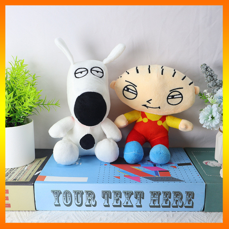 

Boneka Mini Anak Keluarga Guy Plush, mainan plush dalam seri anime rumah parodi Import