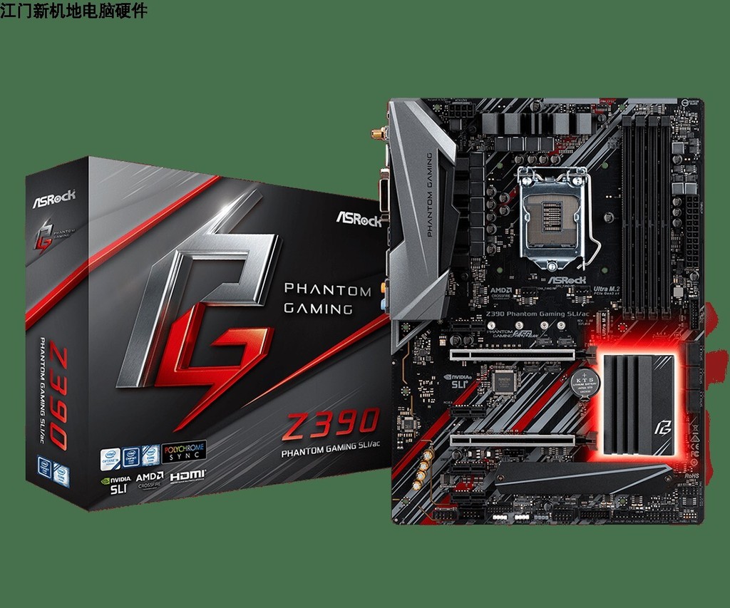 ASRO/ASRock Z390 Phantom Gaming SLI/ac motoard 9900K