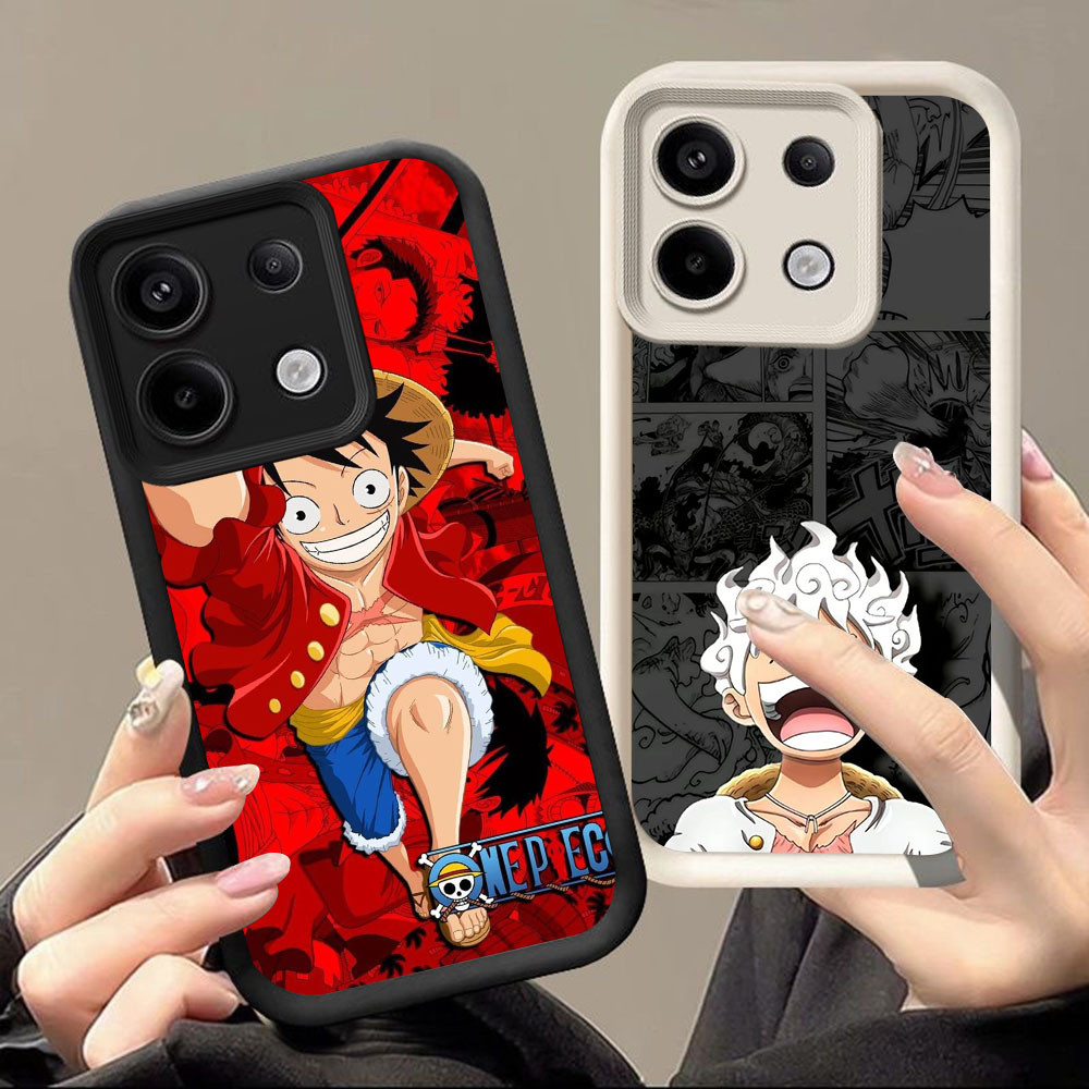 HK-30 Monkey D. Luffy Casing untuk Infinix Smart 7 Tecno Pova 5 POP 7 Pro Spark GO HOT 50i GT 20 ITE