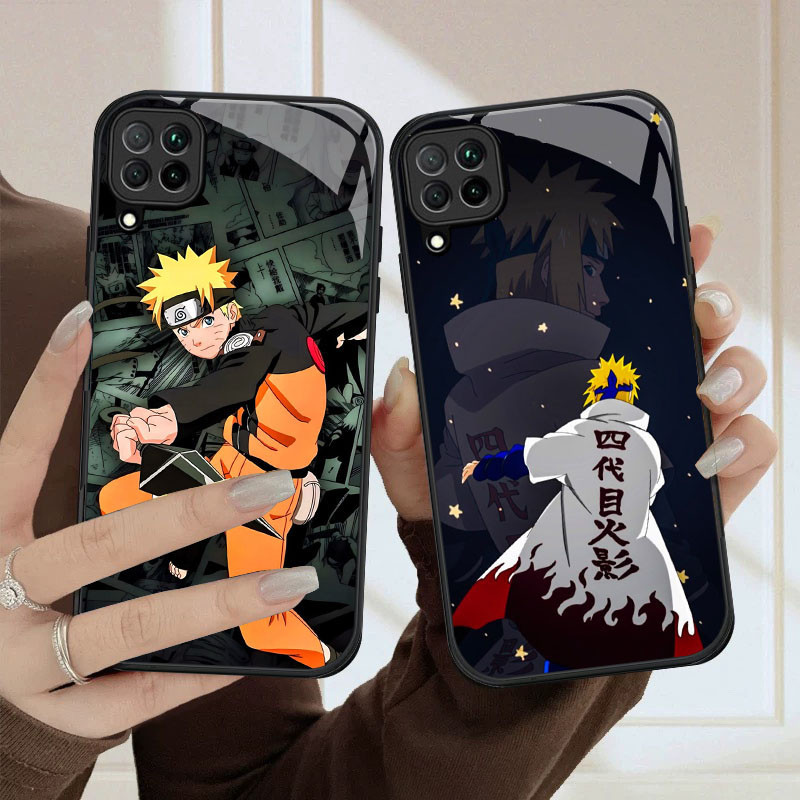 HK-31 Naruto HD Glass Casing untuk Samsung A12 M32 M12 A22 5G
