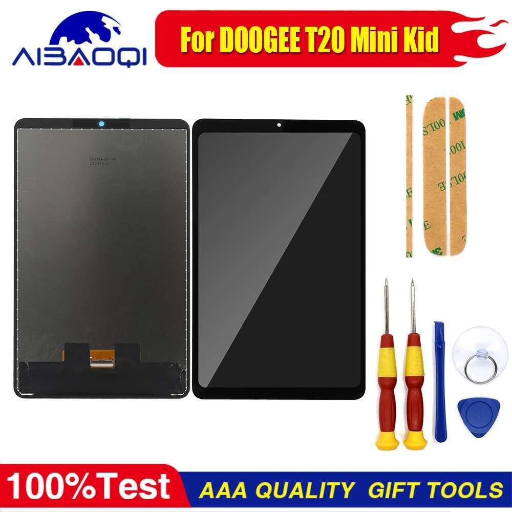 Sentuh Layar Asli Baru Untuk Tablet PC Anak DOOGEE T20 Mini LCD Display Digitizer Bongkar Pasang