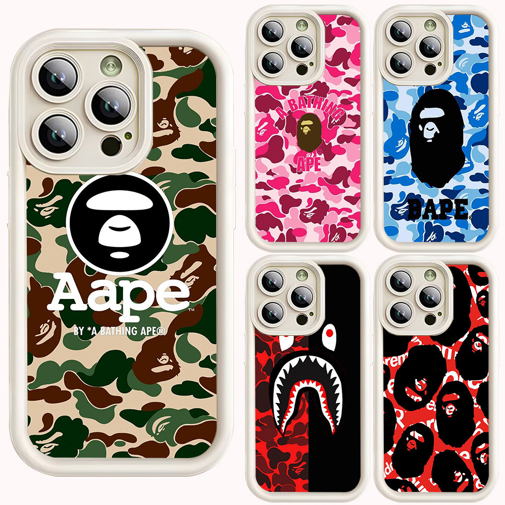 L-42 ape Putih Casing Untuk VIVO Z1 Pro Y81 Y81S Y95 Y93 Y91 Y91C Y28S Y28 2024 Y22 Y22S Y21 Y21t Y2