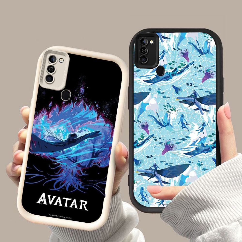 HK-87 Avatar Luxury shockproof Casing untuk Infinix HOT 10 11 50 Play Smart 5 6 Tecno Spark 20 Pro P