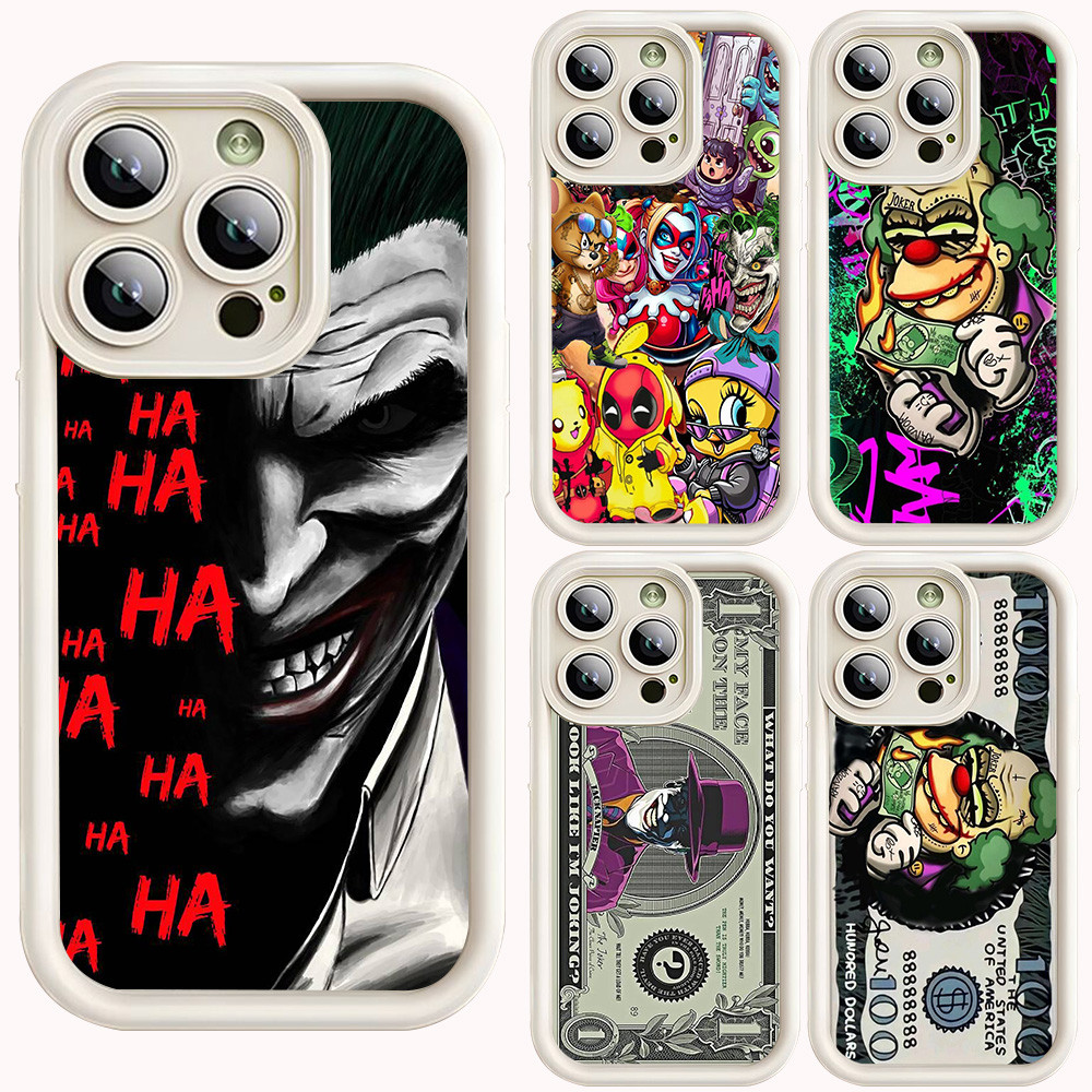 L-107 Joker Putih Casing Untuk VIVO Z1 Pro Y81 Y81S Y95 Y93 Y91 Y91C Y28S Y28 2024 Y22 Y22S Y21 Y21t