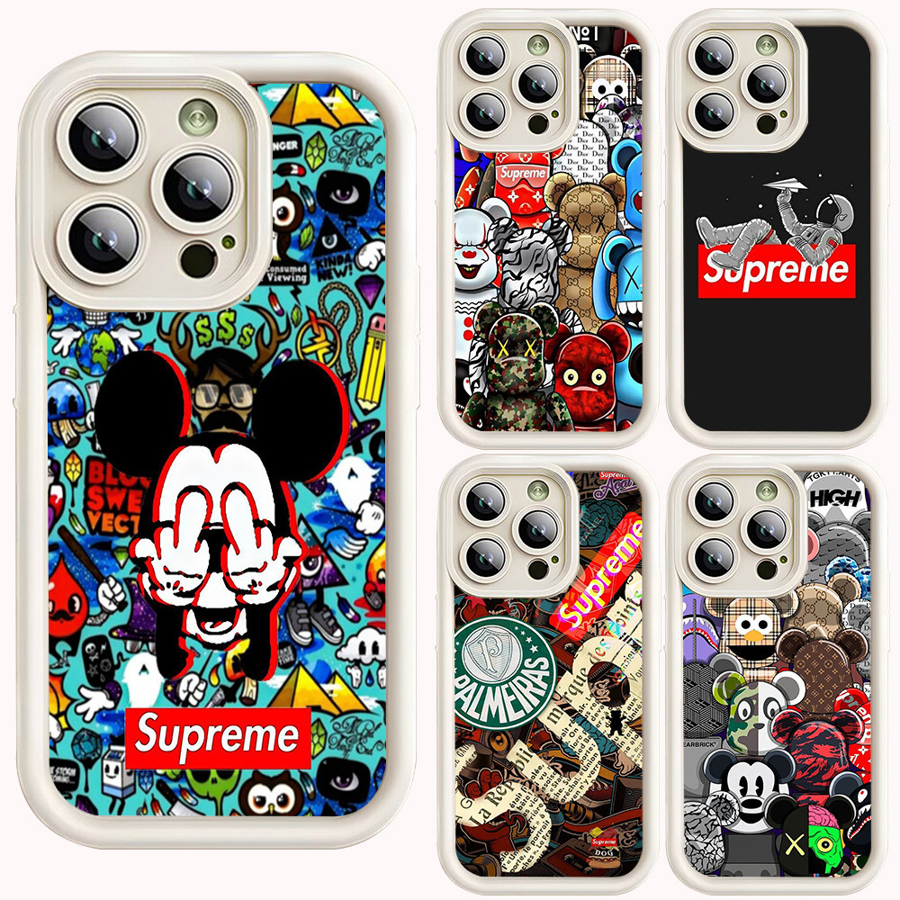 L-92 SUP Putih Casing Untuk OPPO A60 A17 A18 A36 A18 A3S A5S A5 A9 2020