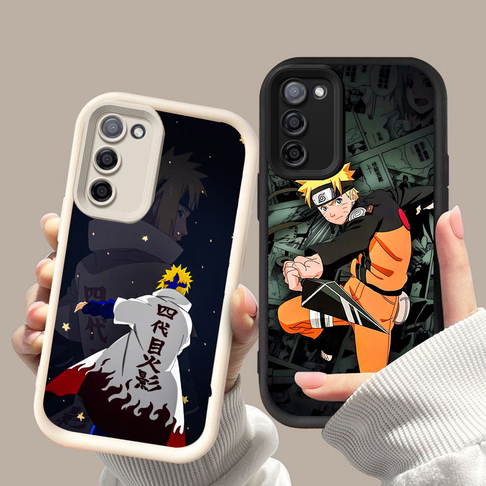 HK-31 Naruto Luxury shockproof Casing untuk Samsung Galaxy A03S A31 F02S A02S M02S A51 A71 S20 M30S 