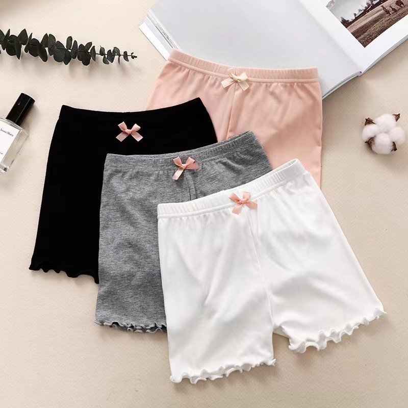 Celana Dalam Wanita Boxer Pants  Anak-anak bawah musim panas tipis susu sutra pendek kecil anti-berj