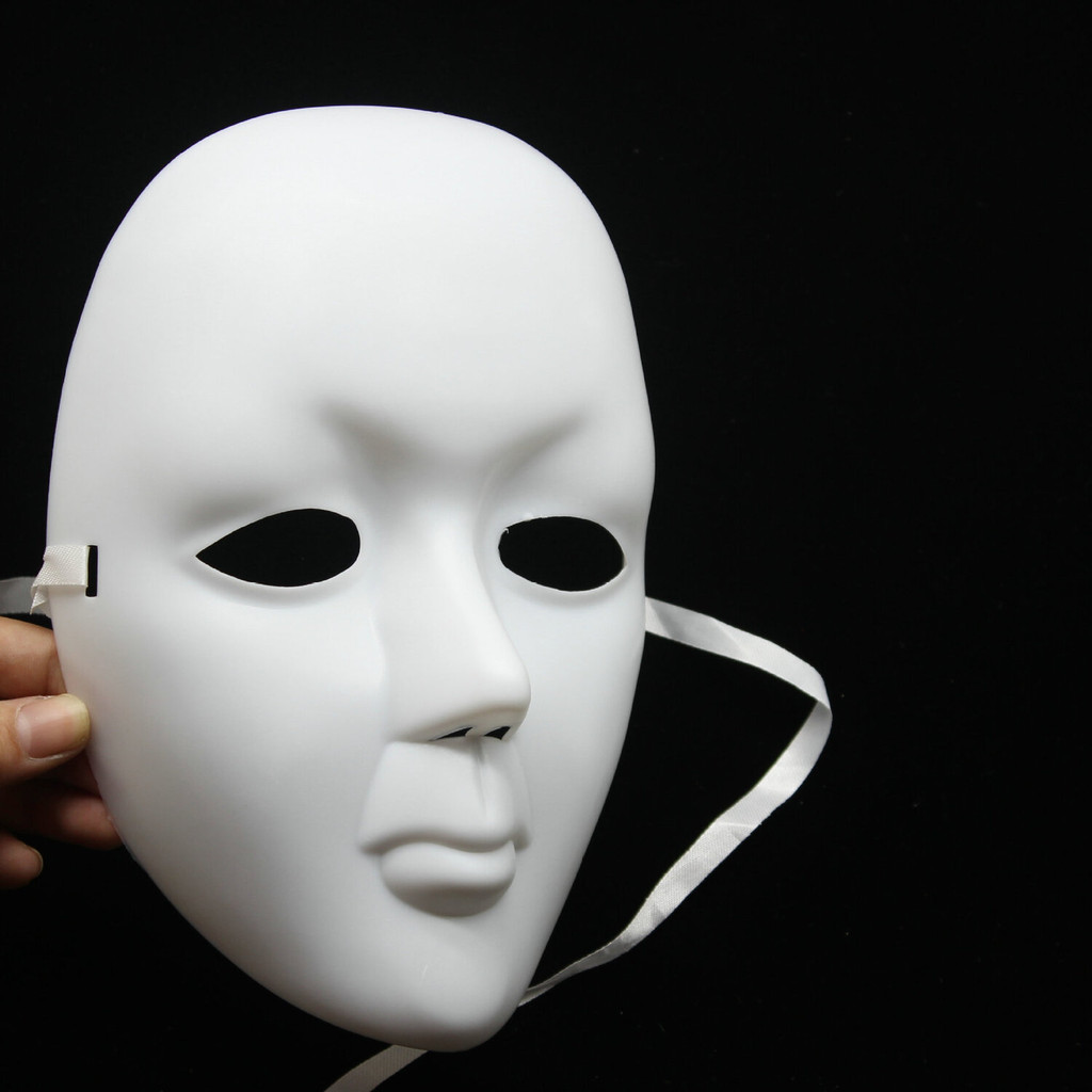 Topeng Cosplay  Topeng plastik ini adalah Halloween, hantu, topeng elektroplakat gadis cantik, dan p