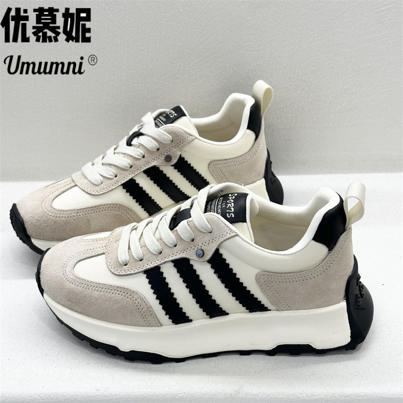 Sepatu Kasual Santai Wanita  Nike Agan 2024 baru wanita bernapas olahraga santai Ayah mode perjalana