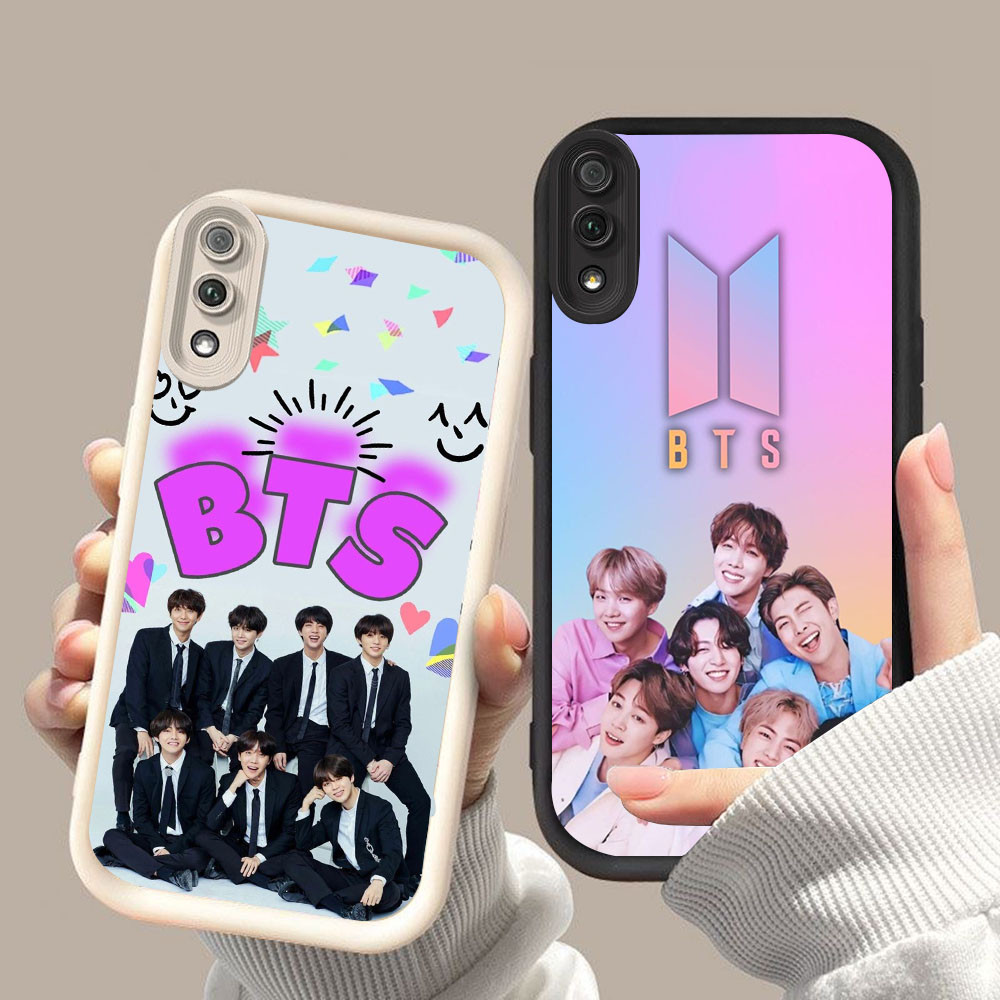 HK-55 Bangtan forever BTS Luxury shockproof Casing untuk VIVO Y91C Y91 Y91i Y66 Y95 V9 Y93 Y81 Y81S