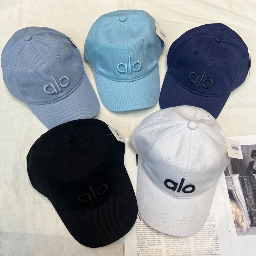 【FREE ONGKIR 】Topi  Alo yoga baseball berpakaian dengan huruf, bebek gaya bintang, olahraga berbagai