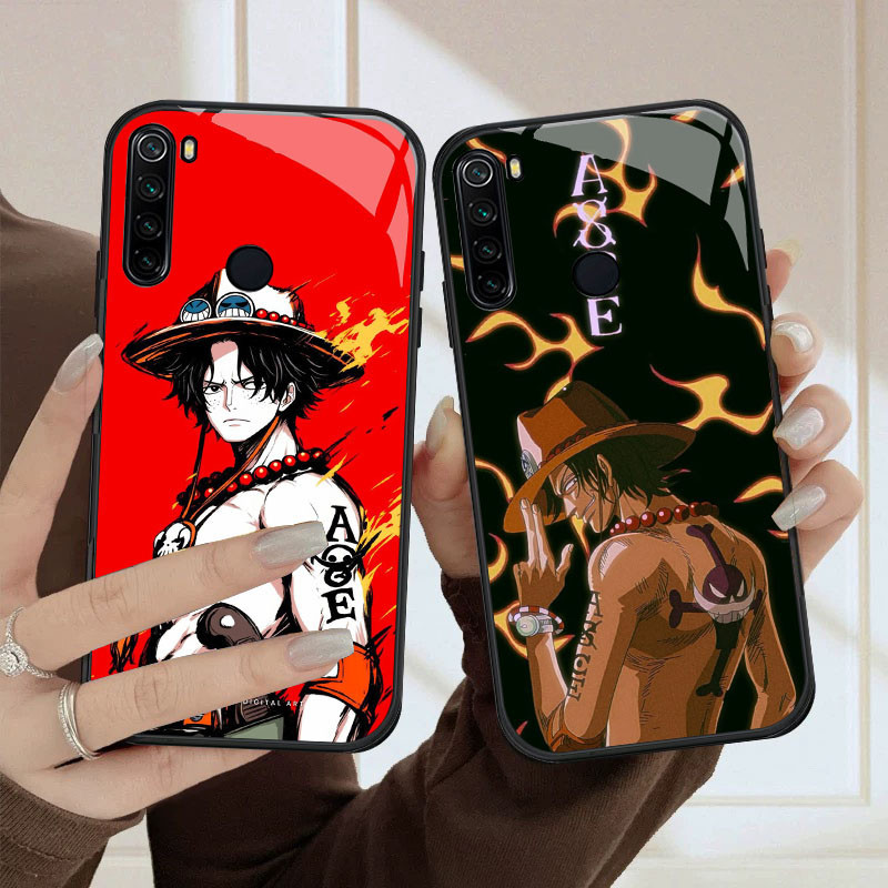 HK-1 Ace One Piece HD Glass Casing untuk Xiaomi Redmi 8 8A 9  Note 8 10 Pro Lite