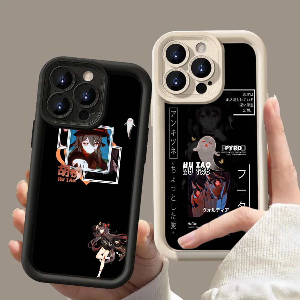 HA68 Hu tao Genshin Impact game Untuk Realme Casing hp Softcase Silikon Kasing untuk Realme C11 2021