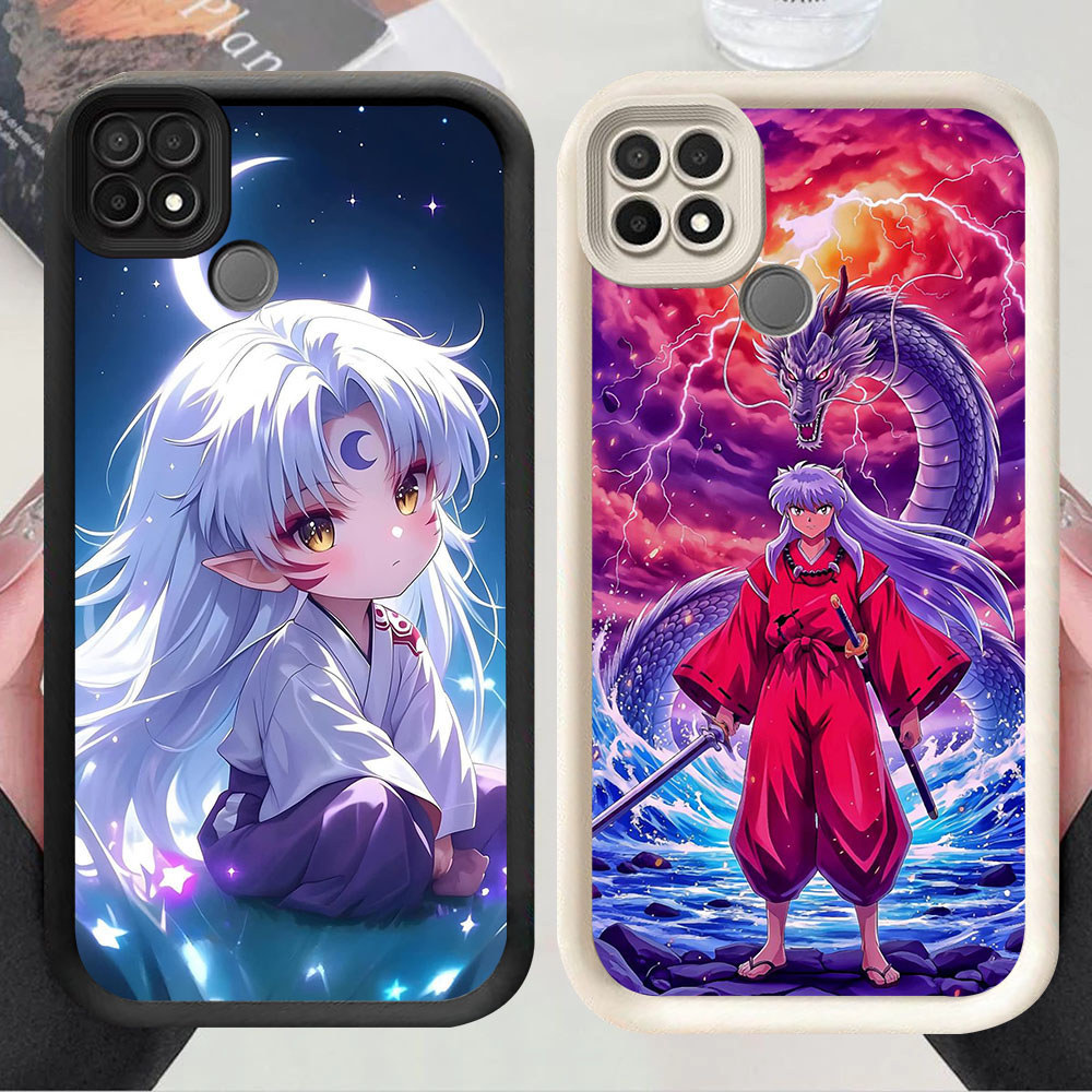 PW-64 Inuyasha Silikon Casing untuk Realme Narzo Note 70 30A C21Y C21 12 20 80 70T C25Y 13 Lite 4G