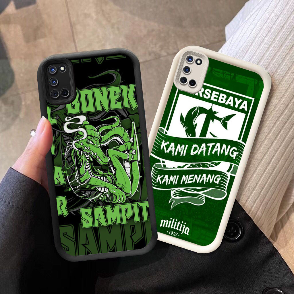 MM-21 Persebaya Casing Hp Untuk OPPO A72 A94 A74 A52 F19S A92 A95 A55 F19