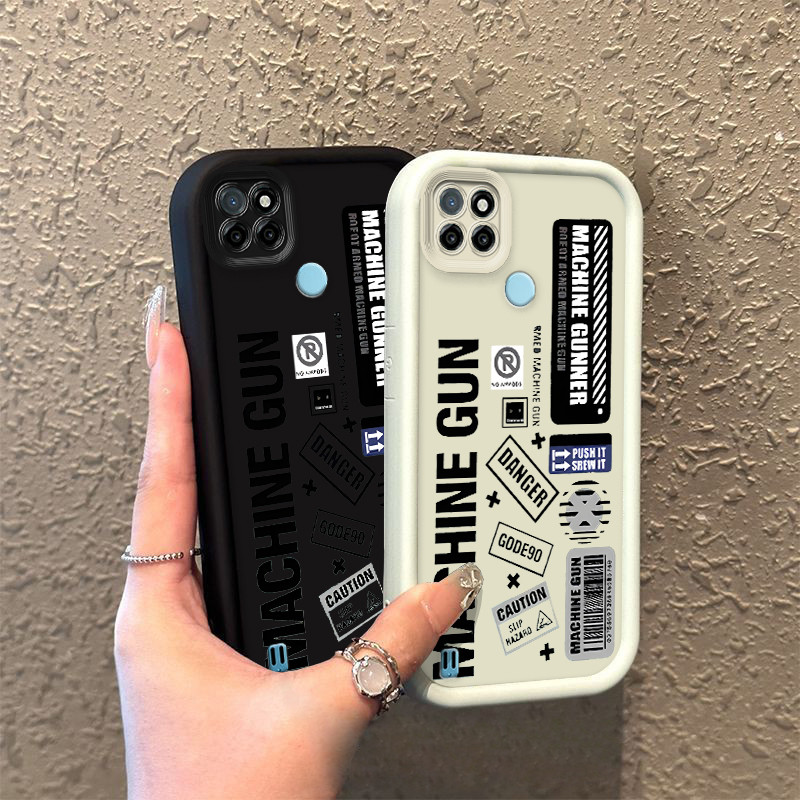 Senapan Mesin SoftCase Anti Jatuh FOR RealmeC25Y C25S C25 C21Y C21 C20A C20