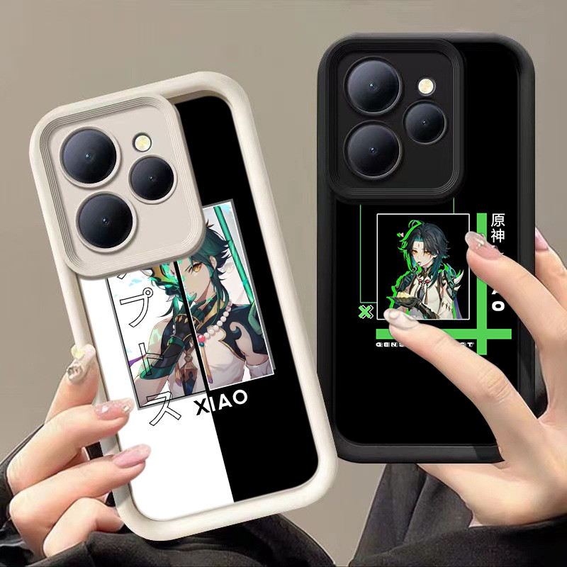 HA118 Xiao Genshin Impact Untuk Infinix Casing hp Softcase Silikon Kasing untuk Tecno POP 9 8 Camon 