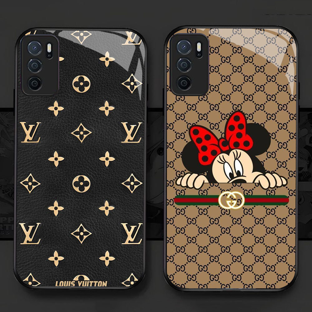 KD-65 LV Fashion HD Glass Casing HP OPPO A16 A16S A95 A55 A74 A54S A54 F19 F19S Reno 6 Lite