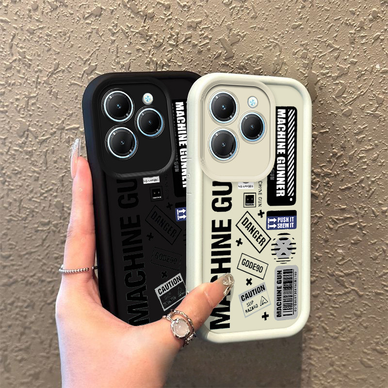 Senapan Mesin SoftCase Anti Jatuh FOR INFINIX HOT40PRO  HOT40I  HOT40  HOT30PLAYNFC  HOT30PLAY  HOT3