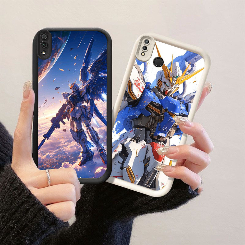 A2-35 Mobile Suit Gundam Case Lembut Casing untuk VIVO V9 Y93 Y81S Y91i Y95 Y81 Y66 Y91C Y91