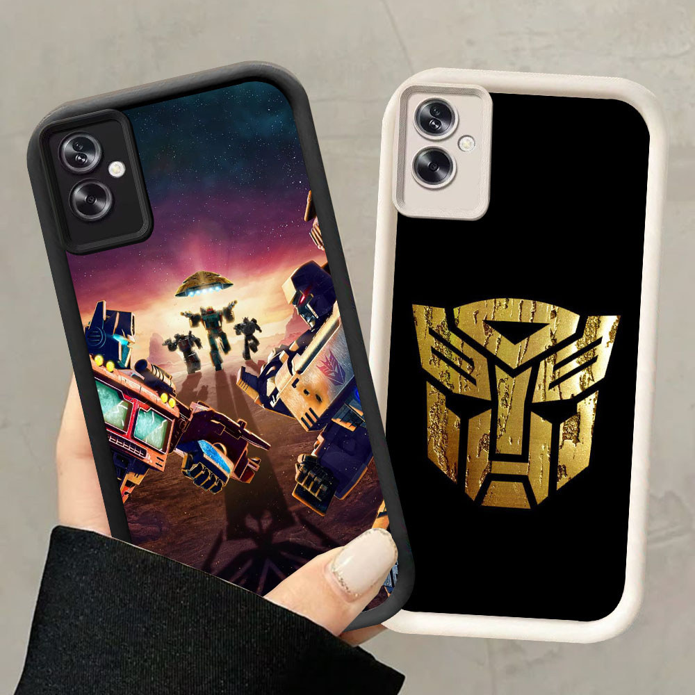 Murah Casing HP TPU Anti Gores OPPO A5 A5i A6X A3X A3 A79 Find X3 Lite Pro HR-7 Bumblebee Transforme