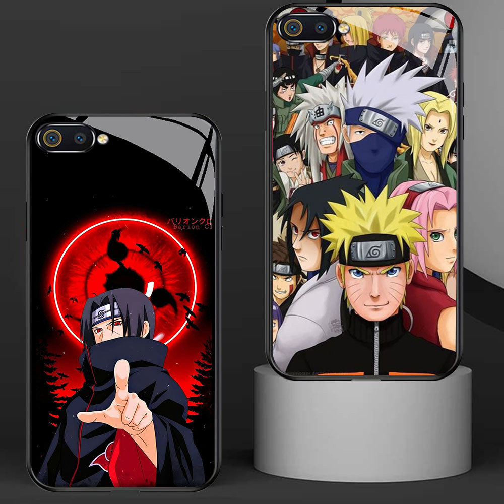 KD-71 Naruto Anime HD Glass Casing HP OPPO A3X A3i A5 A40 A3S A12E A93 F17 Reno 4 4F Lite Pro