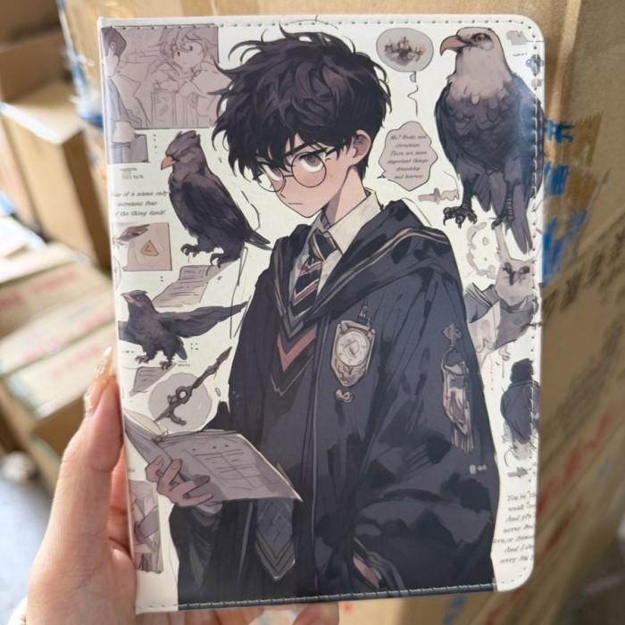 Buku catatan Harry Potter buku besar buku harian lucu siswa kartun A5 notepad