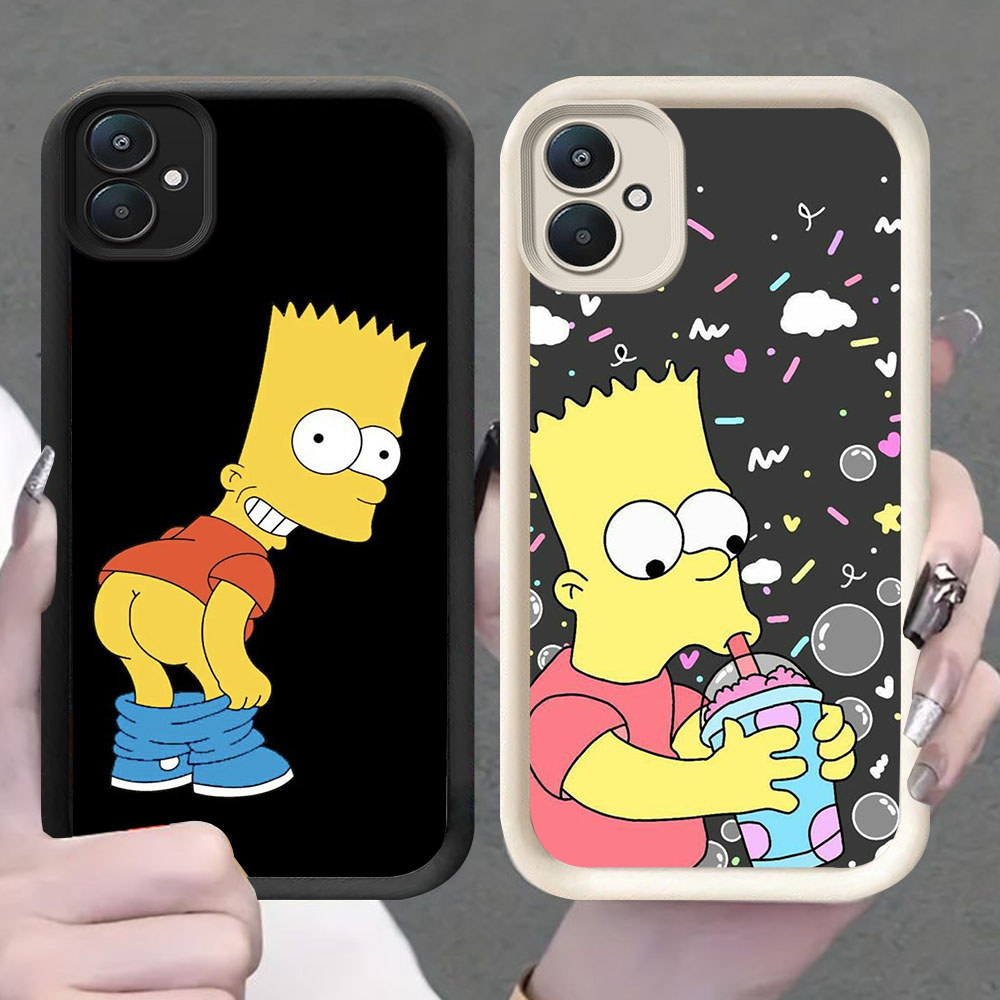 Casing HP Untuk Xiaomi 13T 14 14T Poco M4 C65 Redmi 13C A1 A2 K60 Ultra Pro TK-32 The Simpsons