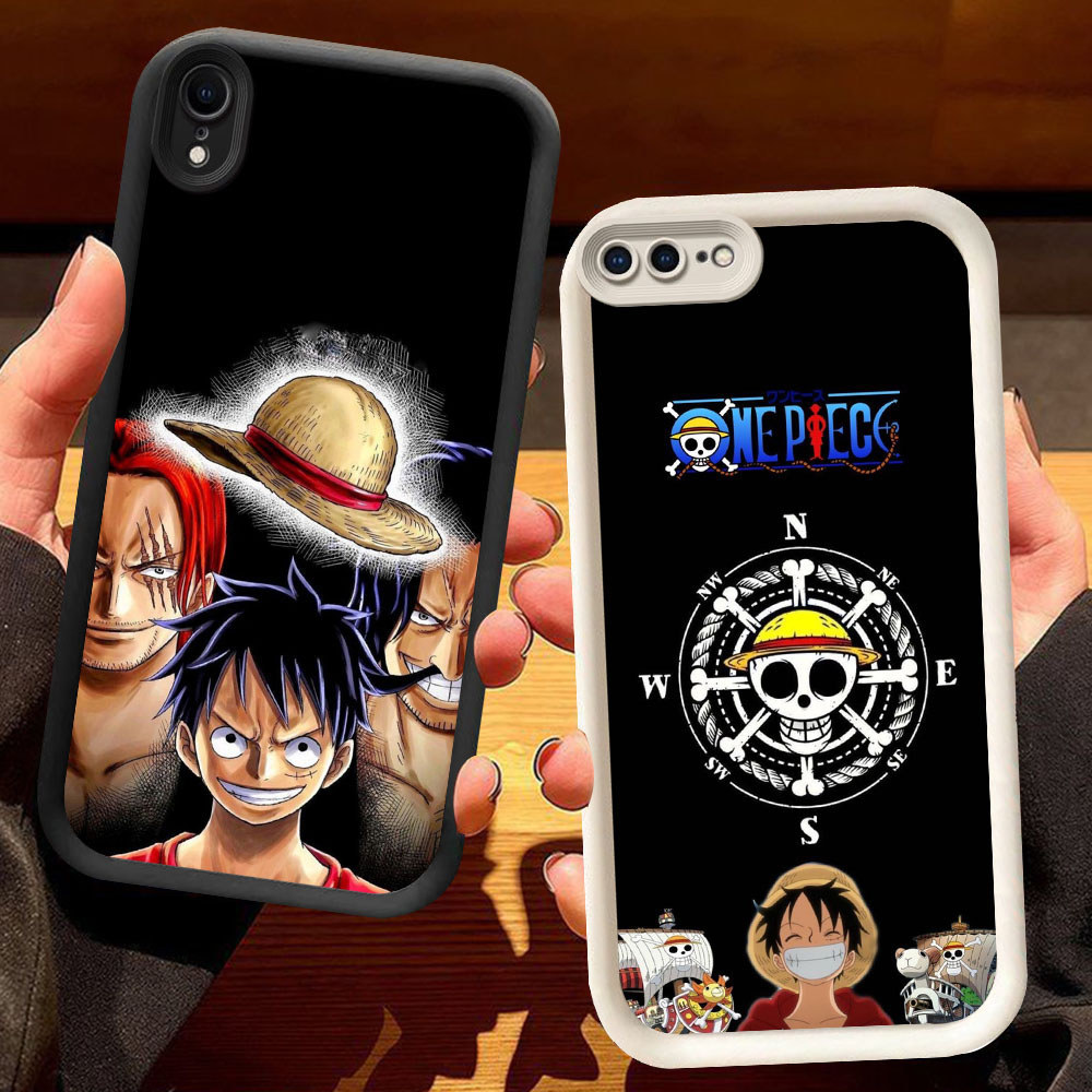 KD-27 One Piece Murah Casing HP TPU Untuk X iPhone XS XR 6 7 8 Max Plus