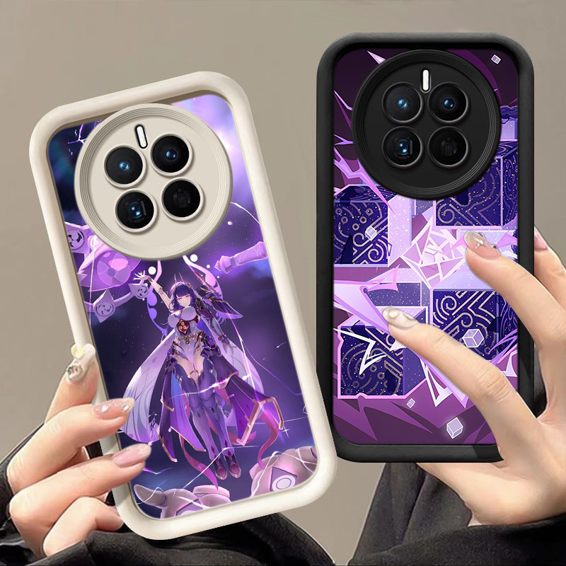 HA39 Genshin Impact game Raiden Shogun Untuk Redmi Casing hp Softcase Silikon Kasing untuk Redmi A5 
