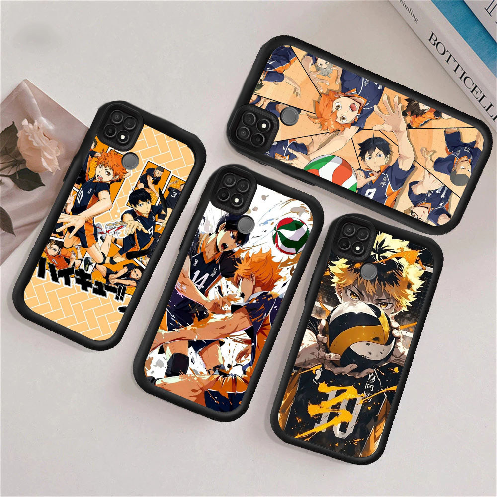DH15 Haikyuu Anime Casing untuk kasus silikon lunak OPPO A77s A92 A77 A91 A96 A78 A95 A93 A9 2020 5G